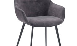 Set van 2 eetkamerstoelen Swift velvet