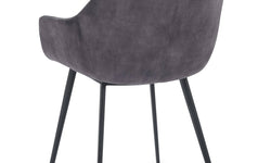 Set van 2 eetkamerstoelen Swift velvet