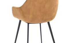Set van 2 eetkamerstoelen Swift velvet