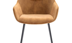 Set van 2 eetkamerstoelen Swift velvet