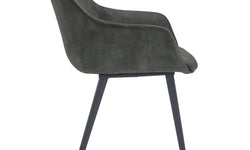 Set van 2 eetkamerstoelen Swift velvet