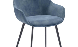 Set van 2 eetkamerstoelen Swift velvet