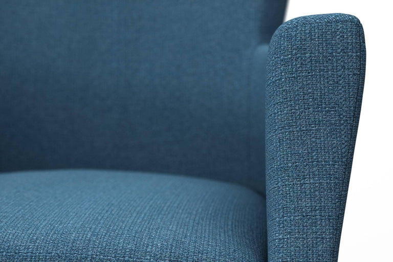 Set van 4 eetkamerstoelen Billie linnen