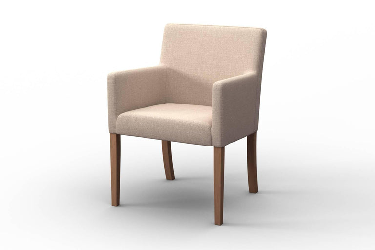 Set van 4 eetkamerstoelen Escape linnen