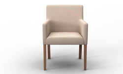 Set van 4 eetkamerstoelen Escape linnen