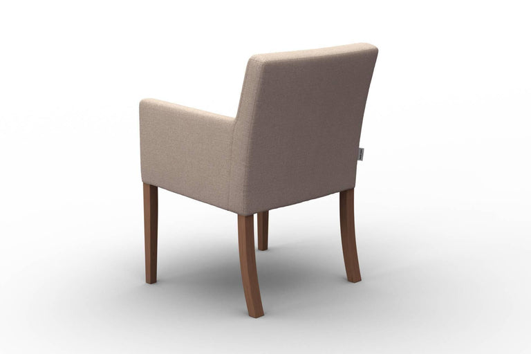 Set van 4 eetkamerstoelen Escape linnen