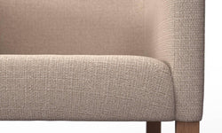 Set van 4 eetkamerstoelen Escape linnen