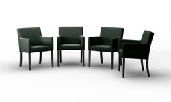 Set van 4 eetkamerstoelen Escape linnen