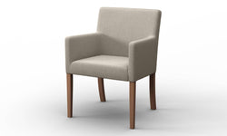 Set van 4 eetkamerstoelen Escape linnen