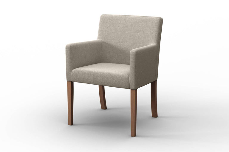 Set van 4 eetkamerstoelen Escape linnen