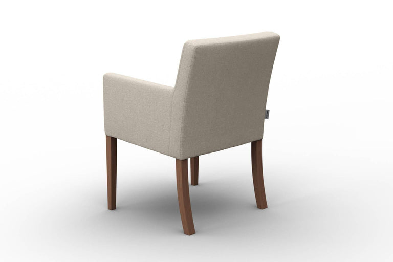 Set van 4 eetkamerstoelen Escape linnen