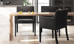 Set van 4 eetkamerstoelen Escape linnen