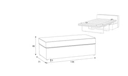 Slaaphocker Brady linnen