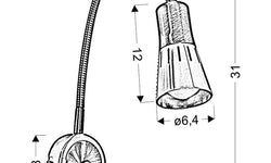 Wandlamp Lisanne