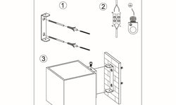 Wandlamp Quad