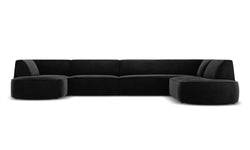 7-zits hoekbank Charles velvet rechts