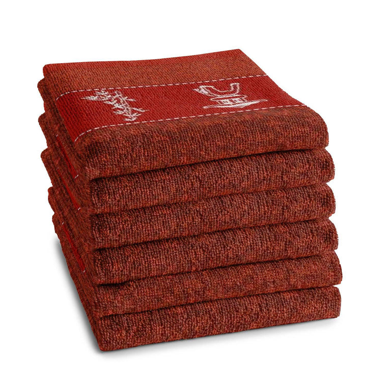 Set van 6 keukendoeken Haru