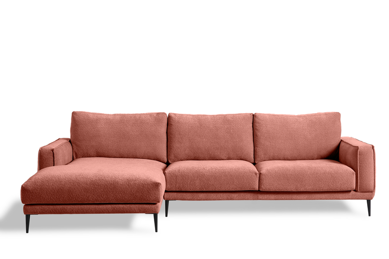 3.5-zitsbank Gisele met chaise longue links