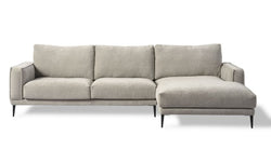 3.5-zitsbank Gisele met chaise longue rechts