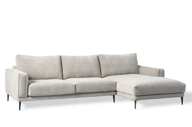 3.5-zitsbank Gisele met chaise longue rechts