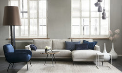 3.5-zitsbank Gisele met chaise longue rechts