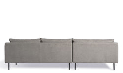 3.5-zitsbank Laura met chaise longue links