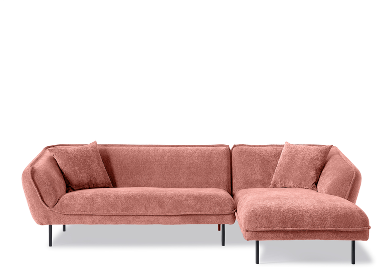 3.5-zitsbank Milla met chaise longue rechts