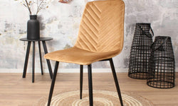 Eetkamerstoel Gaby velvet