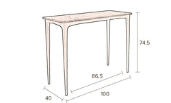 Consoletafel Rocco marmer