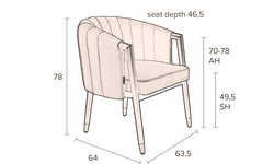 Fauteuil Tammy