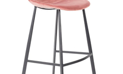 Set van 2 barkrukken Franky velvet