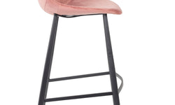 Set van 2 barkrukken Franky velvet