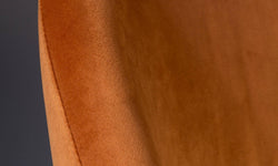 Set van 2 eetkamerstoelen Barbara velvet