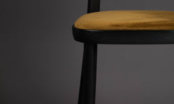 Set van 2 eetkamerstoelen Brandon velvet