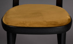 Set van 2 eetkamerstoelen Brandon velvet