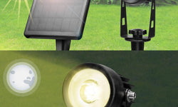 Set van 4 zonne energie tuinspots Ippa