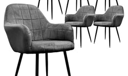 Set van 6 eetkamerstoelen Enna