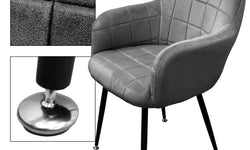 Set van 6 eetkamerstoelen Enna