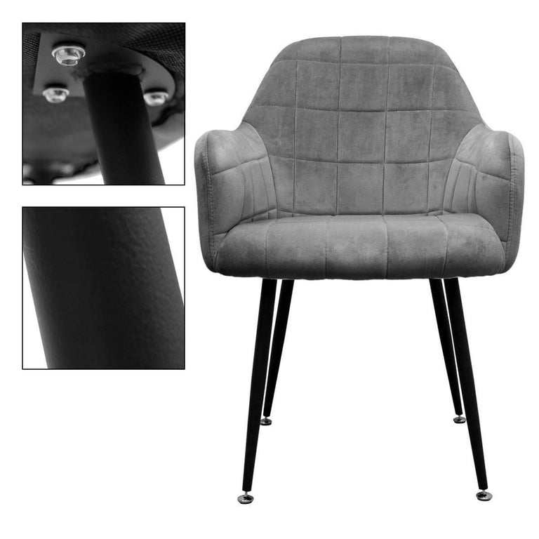 Set van 6 eetkamerstoelen Enna