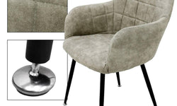 Set van 6 eetkamerstoelen Enna