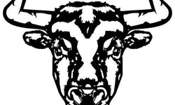 Wanddecoratie Bull
