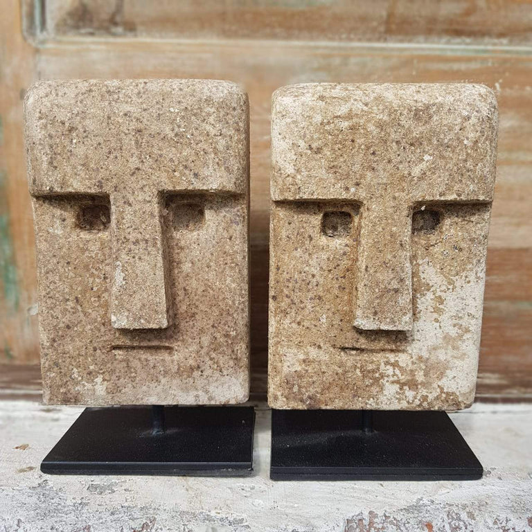 Masker op standaard Tribal