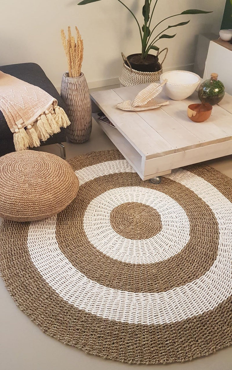 Vloerkleed Erlin rond