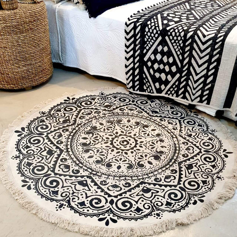 Vloerkleed Mandala rond