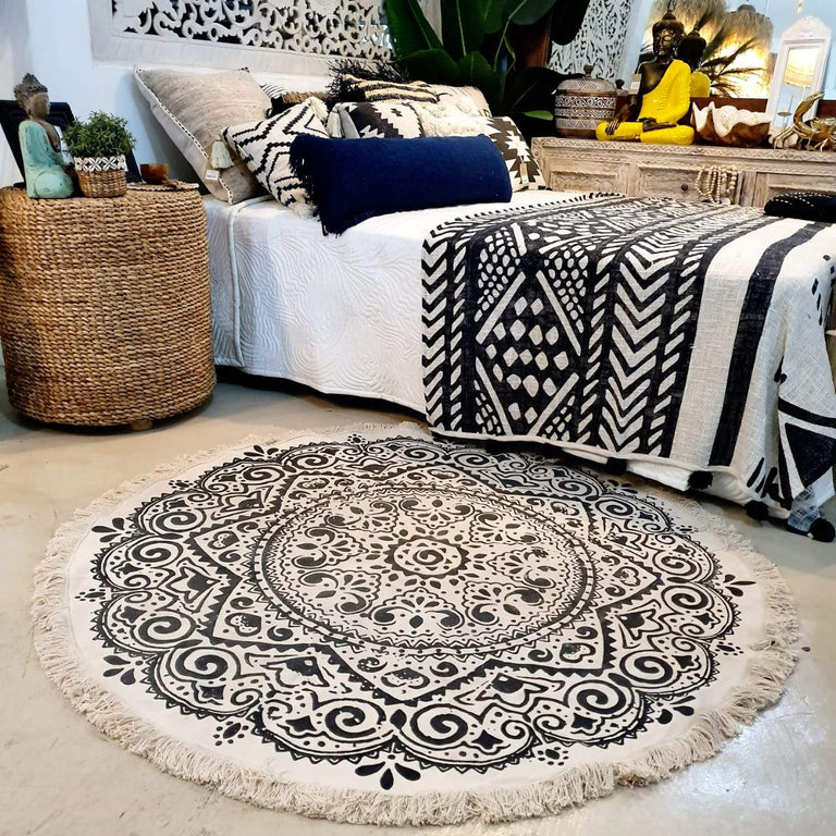 Vloerkleed Mandala rond