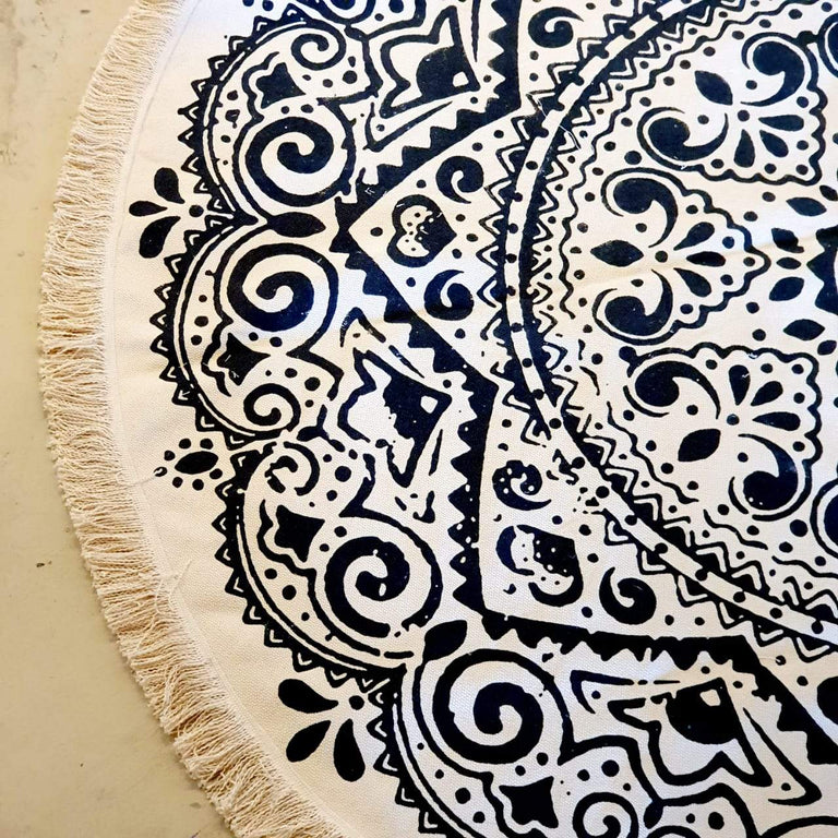 Vloerkleed Mandala rond