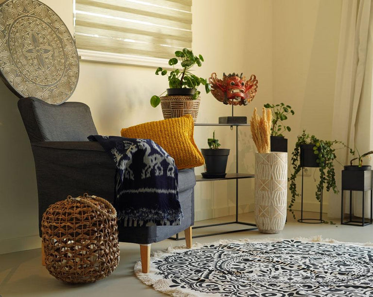 Vloerkleed Mandala rond