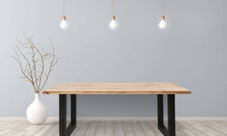 Eettafel Smooth eikenhout