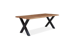Eettafel Treelog X eikenhout