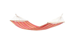 Hangmat met houtbar en vulling Tropical
